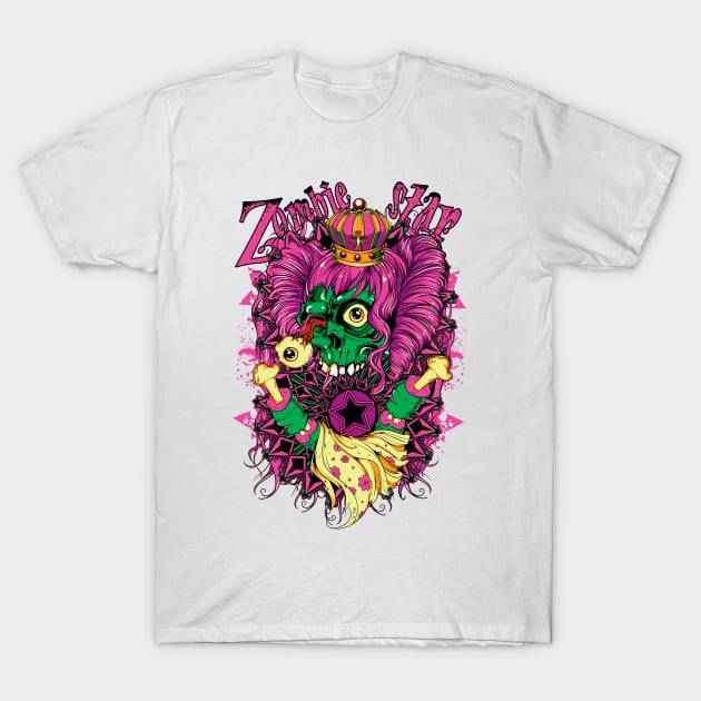 LSD Zombie T-Shirt by Tee-ps-shirt